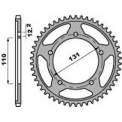 Couronne PBR Racing 45 dents alu ultra-light anodisé dur pas 428 type 4585