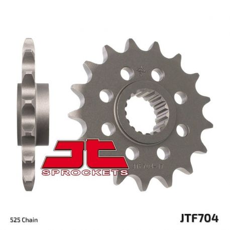 Pignon JT SPROCKETS 16 dents acier pas 525 type 704