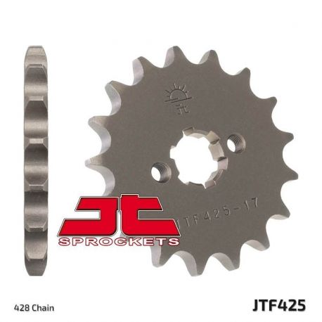 Pignon JT SPROCKETS 16 dents acier pas 428 type 425