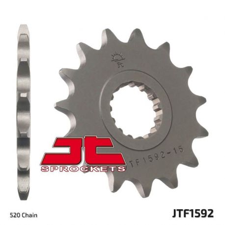 Pignon JT SPROCKETS 14 dents acier pas 520 type 1592 Yamaha