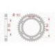 Couronne AFAM 39 dents acier pas 525 type 16605 Kawasaki