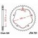 Couronne JT SPROCKETS 38 dents acier standard pas 520 type 751