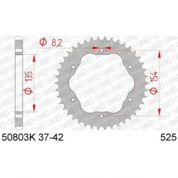 Couronne AFAM 39 dents acier pas 525 type 50803K