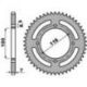 Couronne PBR 51 dents acier standard pas 428 type 467M