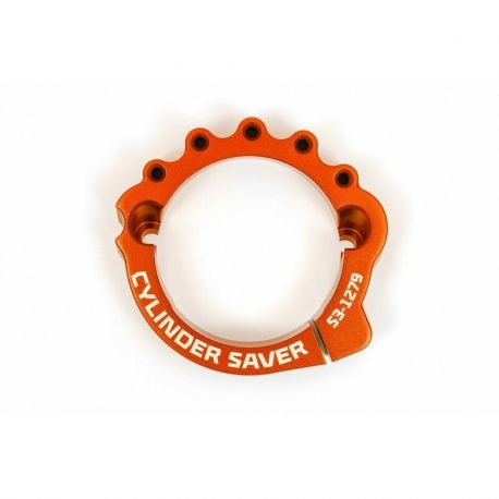 Protection sortie cylindre-échappement S3 orange KTM/Husqvarna