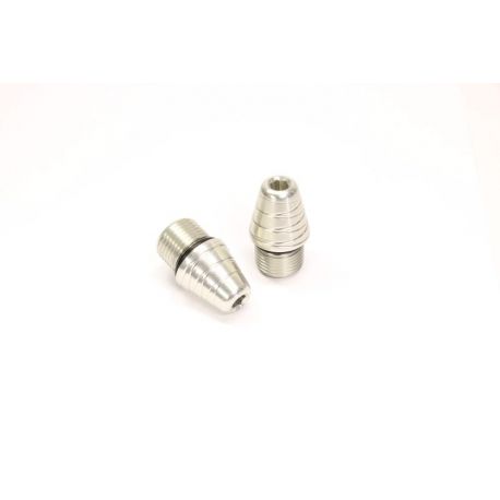 Embouts de guidon GILLES TOOLING LG argent