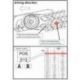 Commandes reculées ajustables GILLES TOOLING MUE2 or Yamaha MT-10