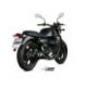 Silencieux mivv ghibli inox noir/casquette inox moto guzzi v7 iii