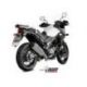 Silencieux mivv speed edge inox/casquette carbone suzuki dl650 v-strom