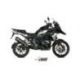 Silencieux MIVV Oval carbone/casquette carbone BMW R1250GS