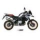 Silencieux MIVV Delta Race inox/casquette carbone BMW F850GS