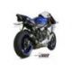 Silencieux MIVV MK3 Carbon/casquette inox Yamaha R1