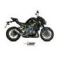 Silencieux MIVV MK3 inox brossé/casquette inox Kawasaki Z900