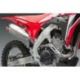 Silencieux double YOSHIMURA RS-9T Signature Series inox/casquette carbone Honda CRF250R