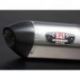 Silencieux YOSHIMURA R-77J inox/casquette carbone Suzuki SV650