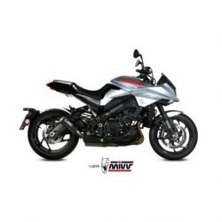 Silencieux MIVV MK3 carbone/casquette inox Suzuki GSX-S1000