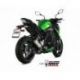 Silencieux MIVV MK3 inox/casquette inox Kawasaki Z900