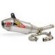 Ligne complète pro circuit t-6 euro inox/silencieux titane/casquette carbone yamaha yz250f