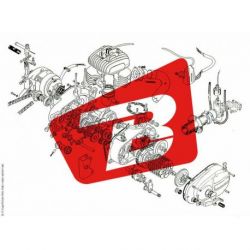 Pièce SAV YOSHIMURA Collecteur de rechange RS4 inox Suzuki RM-Z450