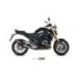 Silencieux MIVV Speed Edge inox brossé noir BMW R1200R