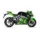 Silencieux MIVV Suono inox brossé noir Kawasaki ZX-10R