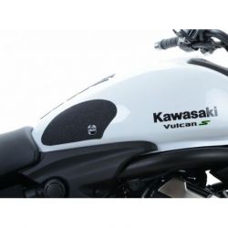 Kit grip de réservoir R&G RACING 2 pièces noir Kawasaki Vulcan S