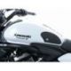 Kit grip de réservoir R&G RACING 2 pièces noir Kawasaki Vulcan S