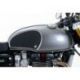 Kit grip de réservoir R&G RACING 2 pièces noir Triumph Thruxton 1200