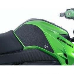 Kit grip de réservoir R&G RACING 2 pièces noir Kawasaki Z125