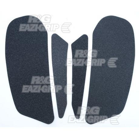 Kit grip de réservoir R&G RACING 4 pièces noir Suzuki GSXR1000