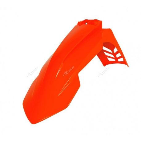 Garde-boue avant RACETECH ventilé orange fluo KTM