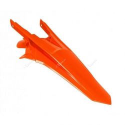 Garde-boue arrière RACETECH orange fluo KTM