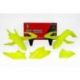 Kit plastique RACETECH jaune fluo KTM EXC/EXC-F