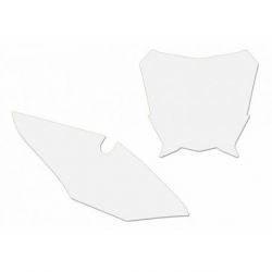 Fonds de plaque BLACKBIRD blanc Honda CRF450R