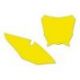 Fonds de plaque BLACKBIRD jaune Honda CRF450R