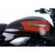 Kit grip de réservoir r&g racing noir 2 pièces kawasaki z900rs