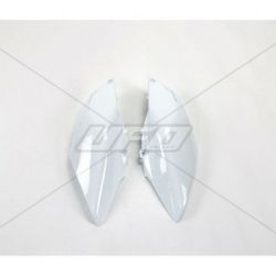 Plaques latérales UFO blanc Honda CRF250R/450R