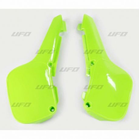 Plaques latérales UFO vert KX Kawasaki KX60