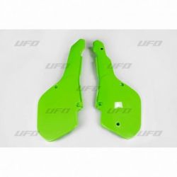 Plaques latérales UFO vert KX Kawasaki KX