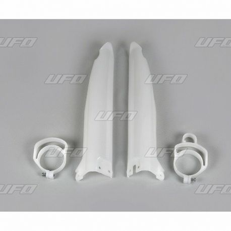 Protections de fourche UFO translucide Kawasaki KX