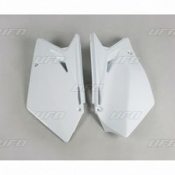 Plaques latérales UFO blanc Suzuki RM-Z450