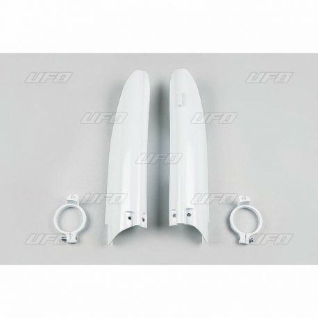 Protections de fourche UFO blanc Suzuki