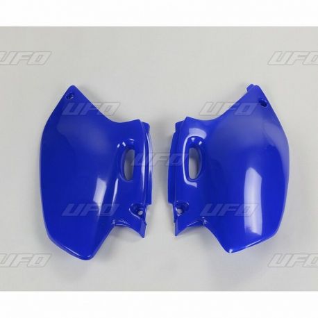 Plaques latérales UFO Bleu Reflex Yamaha