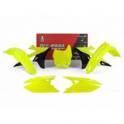 Kit plastique RACETECH jaune fluo/noir Suzuki RM-Z450