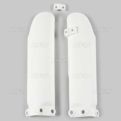 Protections de fourche UFO blanc KTM SX65