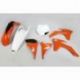 Kit plastique UFO couleur origine orange/blanc KTM