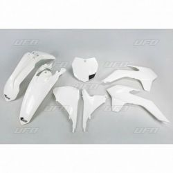 Kit plastique UFO blanc KTM