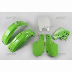 Kit plastique UFO couleur origine Kawasaki KX125