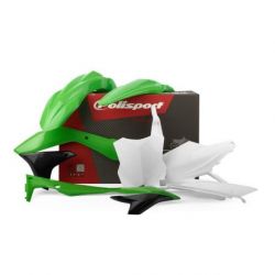 Kit plastique POLISPORT couleur origine (2016) Kawasaki KX450F