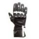 Gants RST Pilot CE cuir noir/blanc taille S 